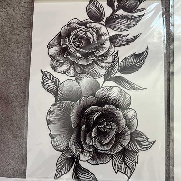 ‼️ Black Ink Temporary Tattoos - Picture 4 of 6